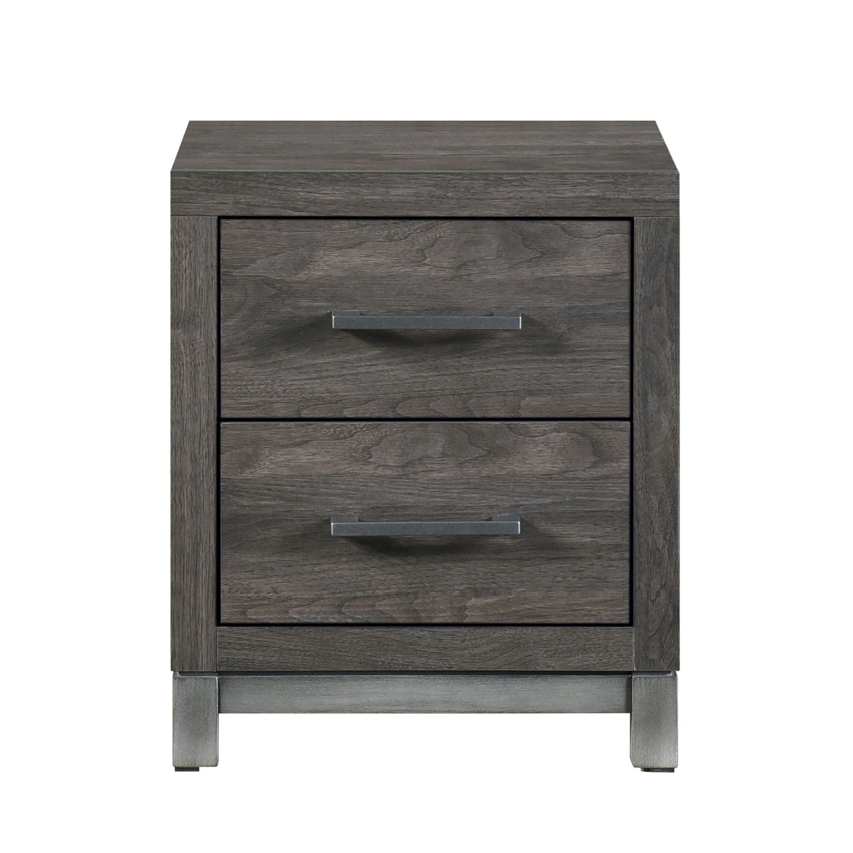 Brownish gray and Antique silver