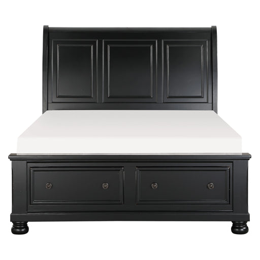 Laurelin-(3)Queen Sleigh Platform Bed with Footboard Storage image