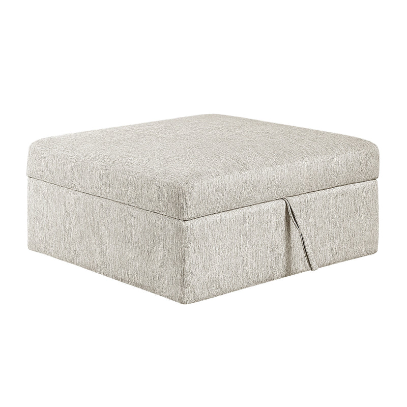 Isla-Storage Ottoman with Casters image