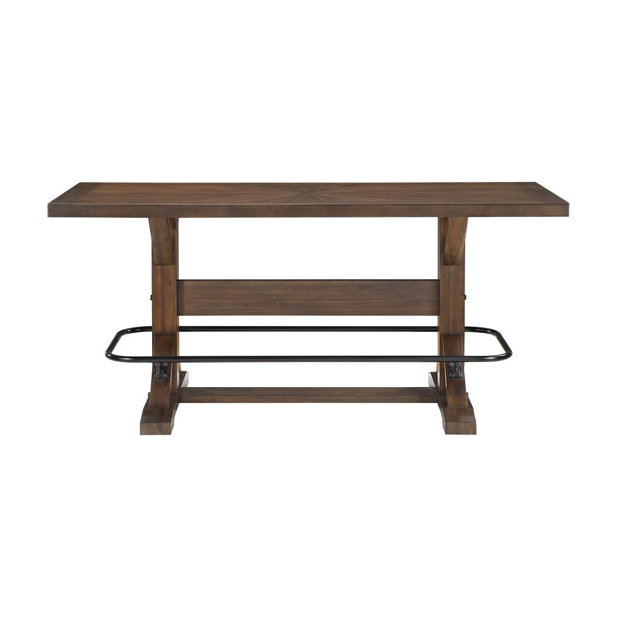 Made of acacia veneer wood metal and engineered wood
