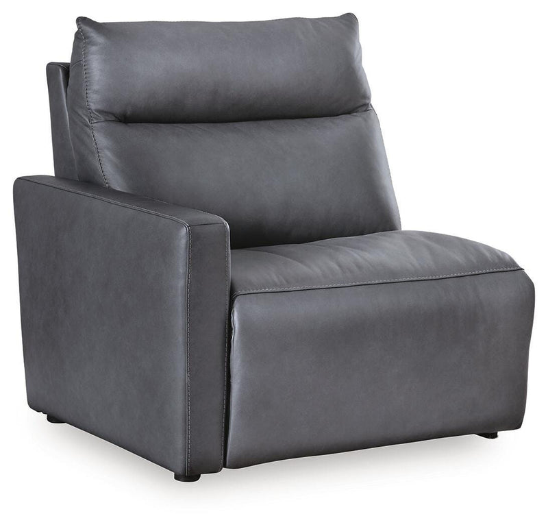 ModZ Power Reclining Sectional with Audio Console