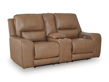 DeepWakes Power Reclining Loveseat with Console