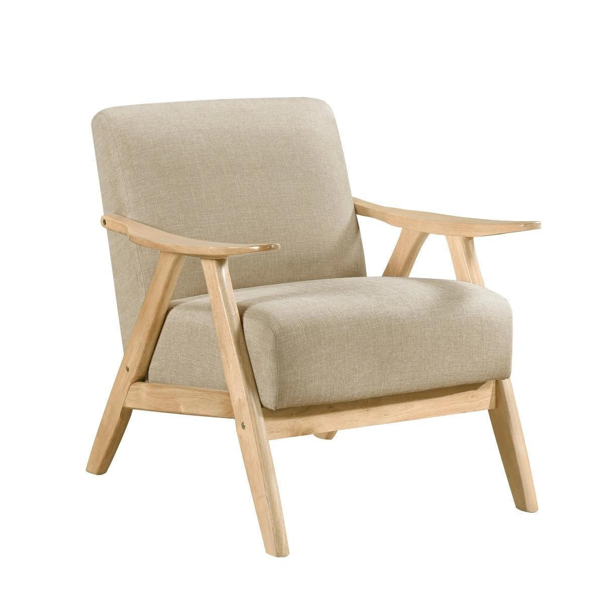 Solid rubberwood frame