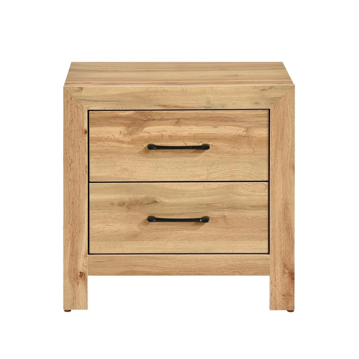 Made of Natural veneer wood and engineered wood