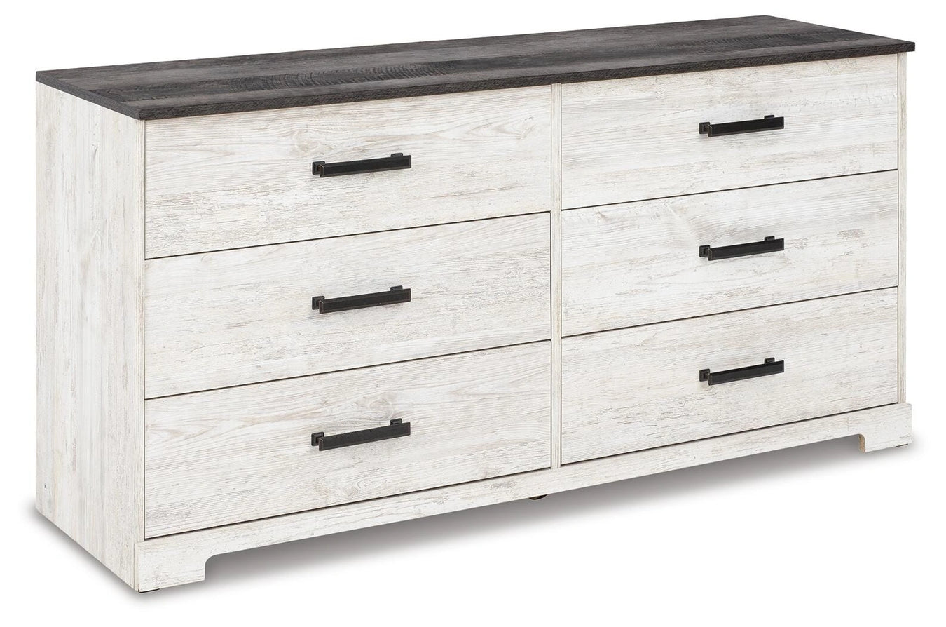 Whitewash/Charcoal Gray